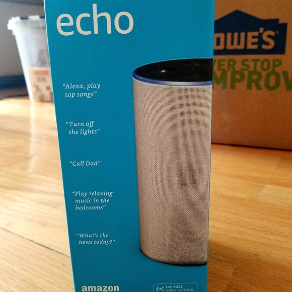 amazon echo sandstone fabric